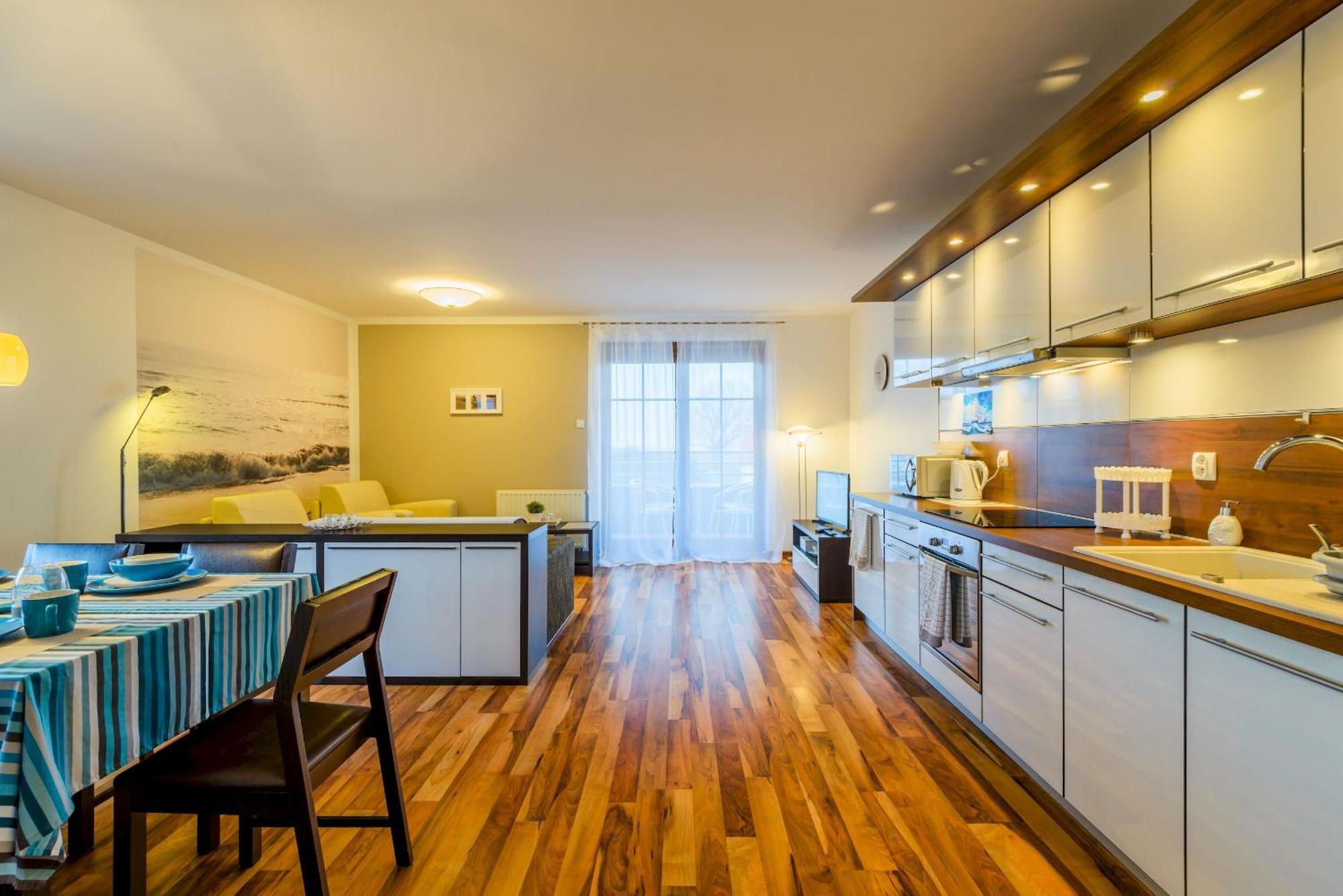 Apartamenty Mierzeja - Willa Turkusowa, Конты Рыбацке Экстерьер фото